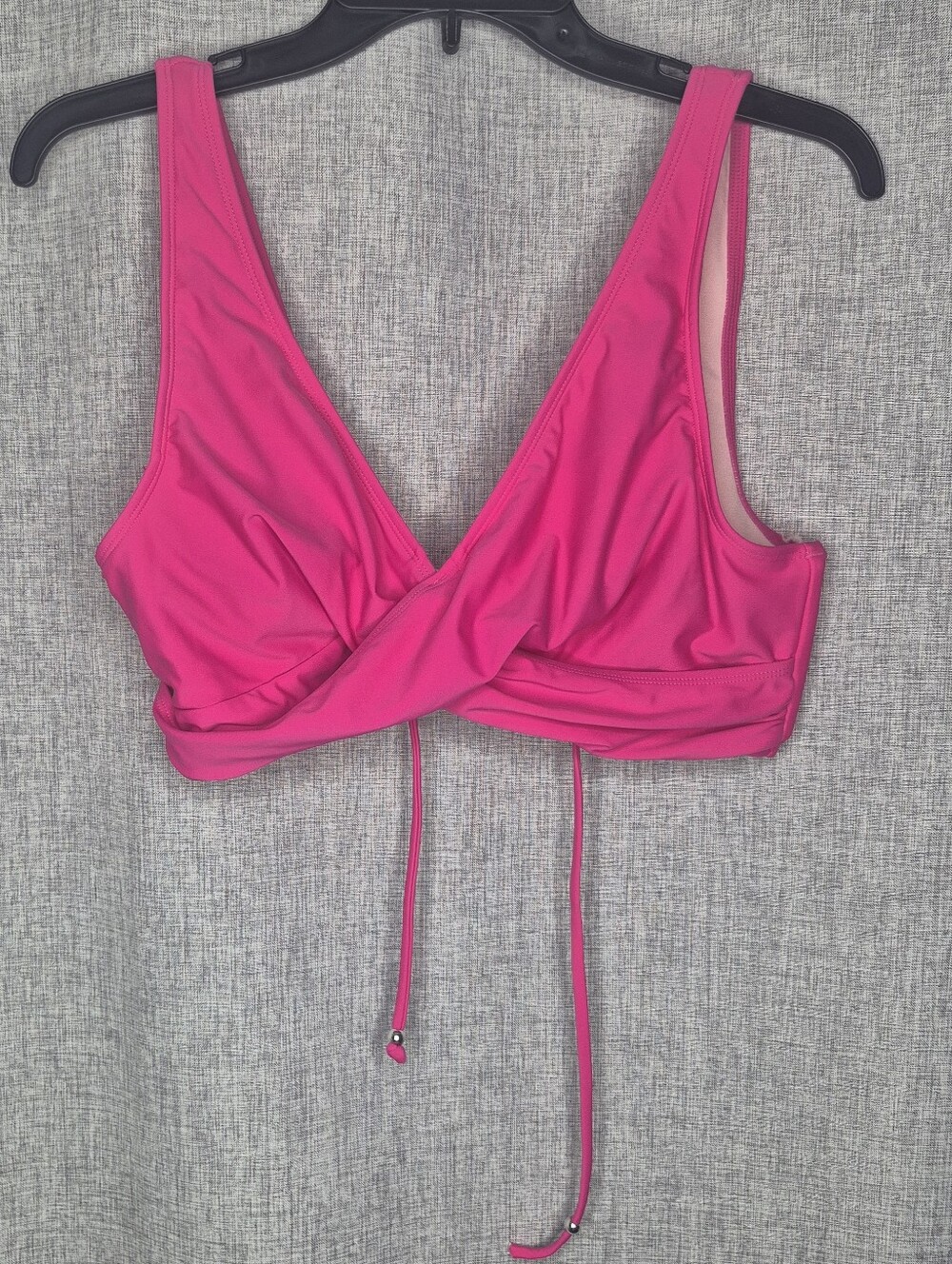 Wrap-Front Bikini Top